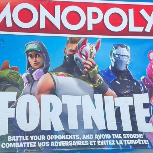 Monopoly Fortnite NEW Board Game Gift Present Christmas Birthday Kids Gaming Box - Picture 7 of 12